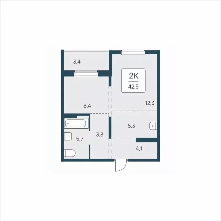 1-к кв. Новосибирская область, Новосибирск ул. Сибиряков-Гвардейцев, ... - Фото 1