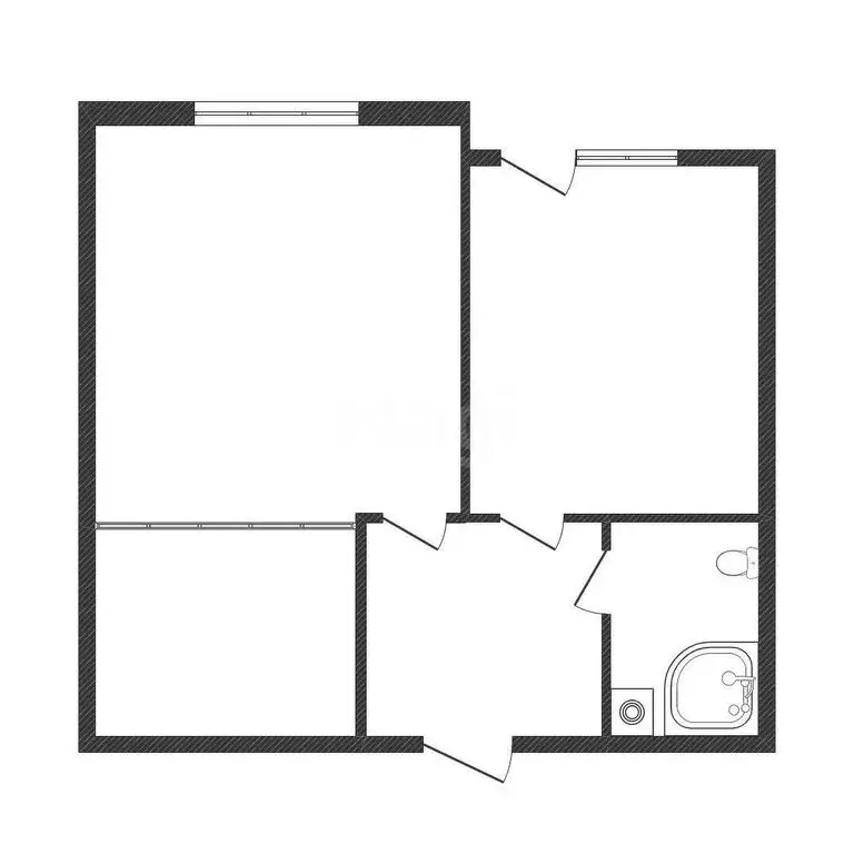 1-комнатная квартира: Разумное, улица Добролюбова, 4 (35.8 м) - Фото 0