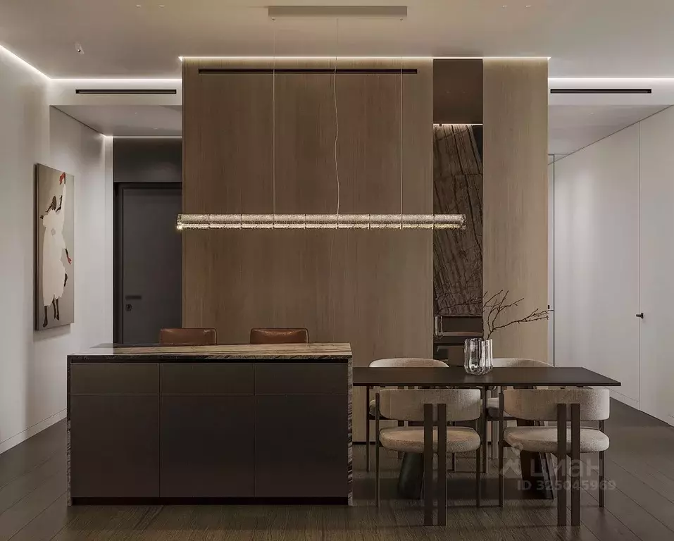 3-к кв. Москва ул. Усачева, 15А (105.0 м) - Фото 2