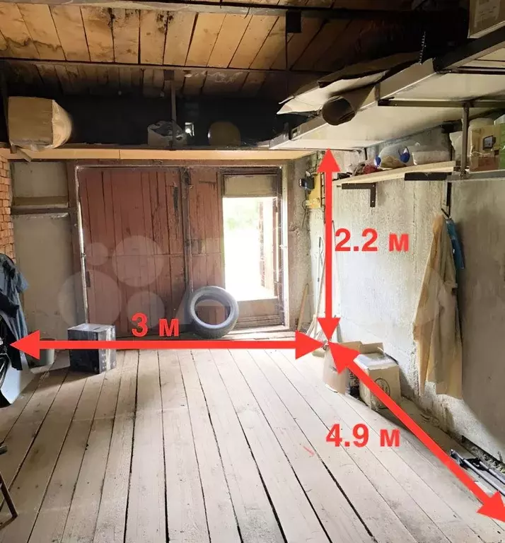 Гараж в Коми, Воркута ул. Димитрова, 7 (35 м) - Фото 2