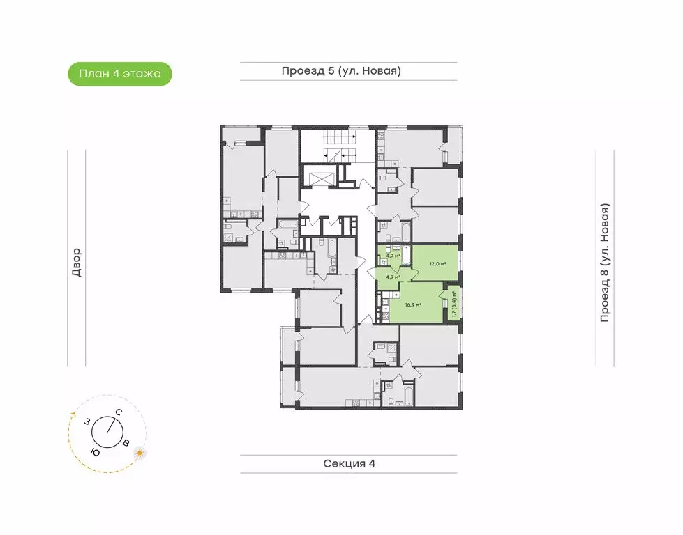 1-комнатная квартира: Екатеринбург, микрорайон Академический, 20-й ... - Фото 1