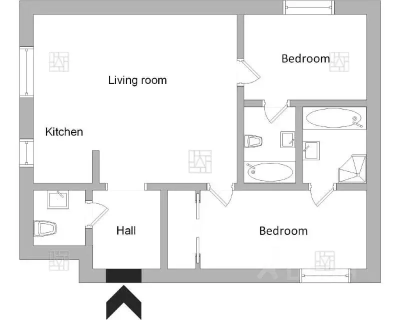 3-к кв. Москва 4-я Тверская-Ямская ул., 22к2 (140.0 м) - Фото 2