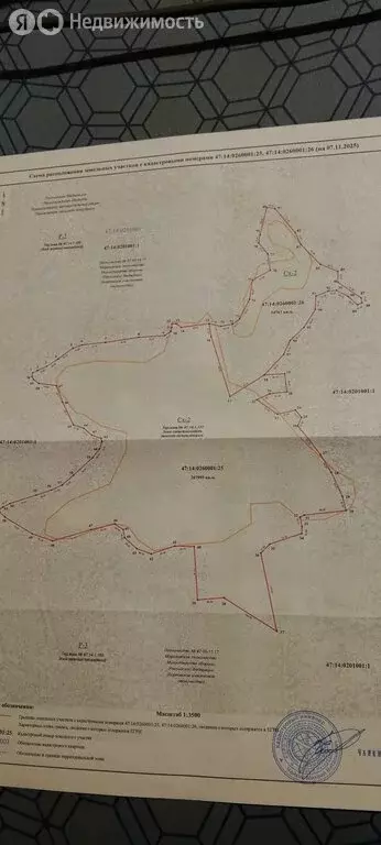 Участок в Пениковское сельское поселение (545.61 м) - Фото 2