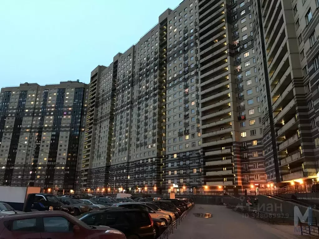 2-к кв. Санкт-Петербург пос. Парголово, ул. Михаила Дудина, 25к2 (61.6 ... - Фото 1