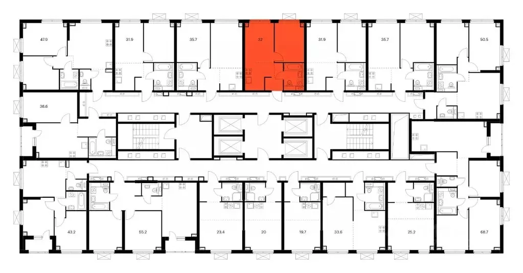 1-к кв. Приморский край, Владивосток ул. Борисенко, 48к4 (32.0 м) - Фото 2