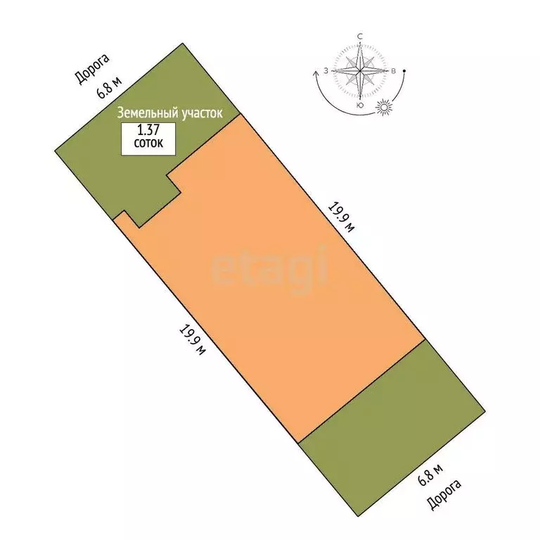 Дом в Калининград, улица Марины Цветаевой (210 м) - Фото 1