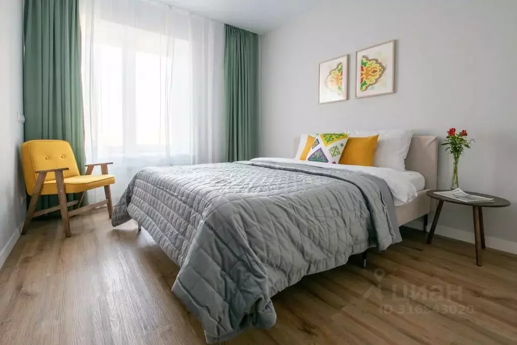 3-к кв. Татарстан, Казань Портовая ул., 37к2 (75.0 м) - Фото 2