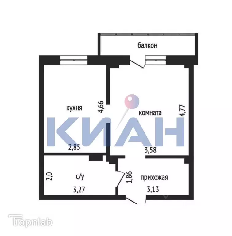 2-к кв. Красноярский край, Красноярск ул. 26 Бакинских Комиссаров, 5Г ... - Фото 2