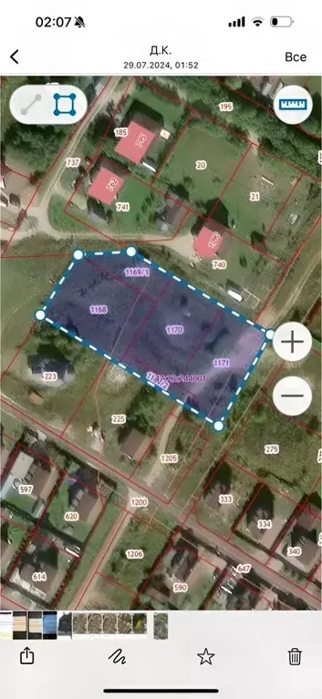 Участок в Ленинградская область, Гатчинский муниципальный округ, д. ... - Фото 2