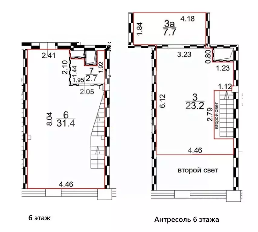 Помещение свободного назначения в Москва ул. Фридриха Энгельса, 46С7 ... - Фото 2