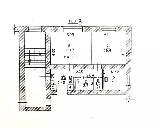 2-комнатная квартира: Черногорск, улица Чайковского, 10 (58.4 м) - Фото 1