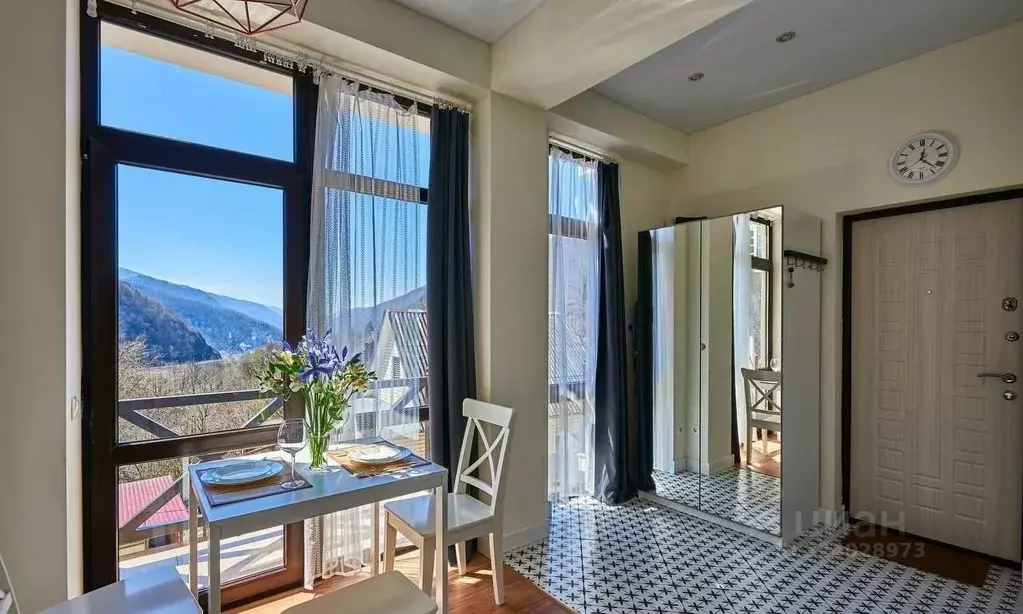 Студия Краснодарский край, Сочи Красная Поляна пгт, ул. Плотинная, 2 ... - Фото 2