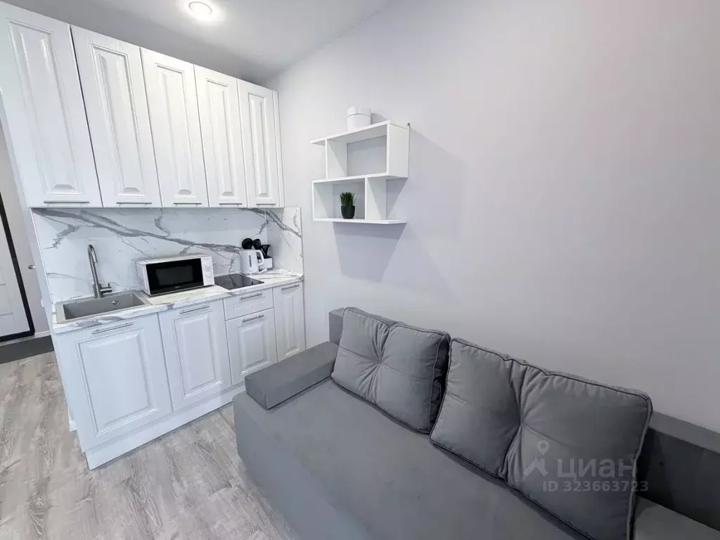 Студия Краснодарский край, Сочи Бытха мкр, ул. Ясногорская, 16/2к4 ... - Фото 1