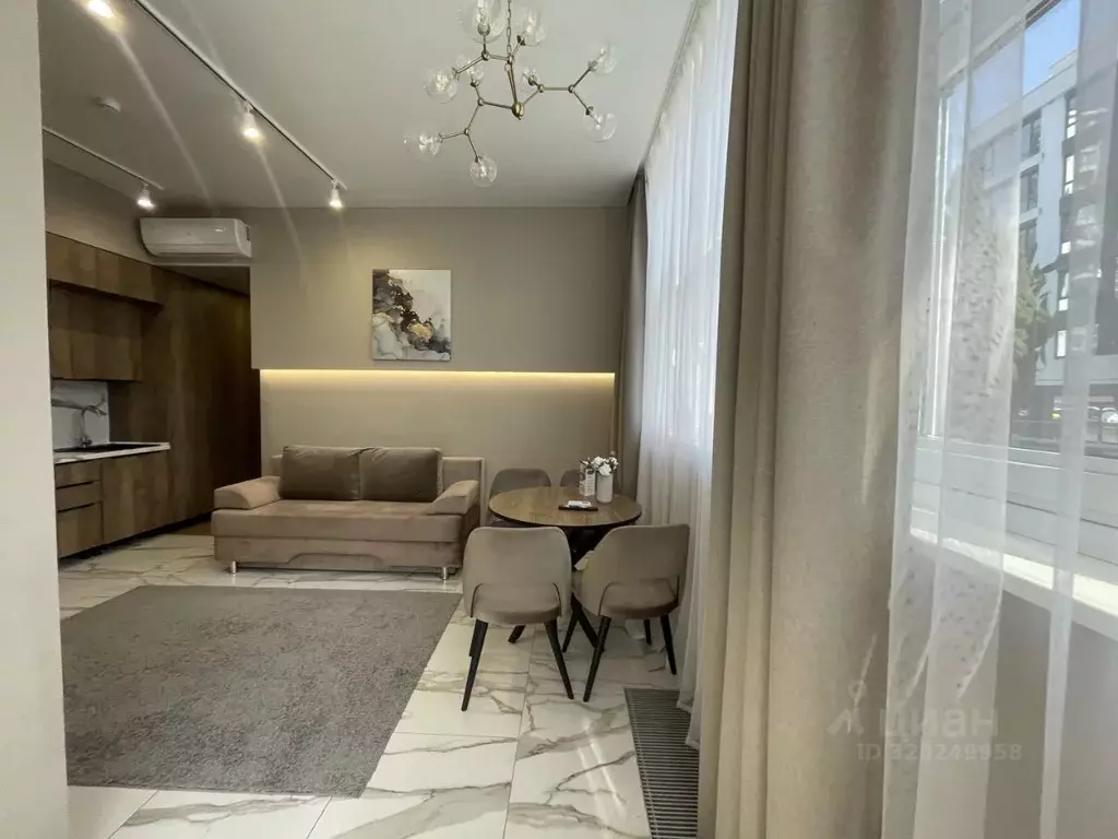 1-к кв. Краснодарский край, Сочи Светлана мкр, ул. Учительская, 5 ... - Фото 2