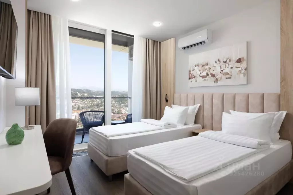 Комната Краснодарский край, Сочи Виноградная ул., 101/1 (23.0 м) - Фото 1