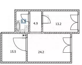 Продам офисное помещение, 63.3 м - Фото 0