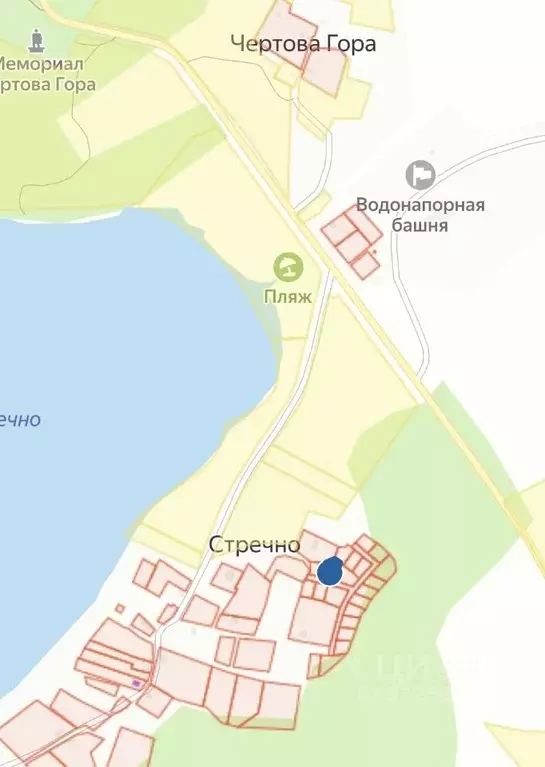 Участок в Псковская область, Пушкиногорский район, Велейская волость, ... - Фото 1