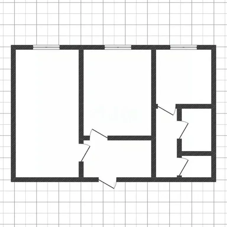 2-к кв. Курская область, Курск просп. Вячеслава Клыкова, 11 (54.3 м) - Фото 1