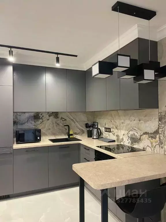 1-к кв. Краснодарский край, Сочи Новый Сочи мкр, ул. Санаторная, 47/6 ... - Фото 1