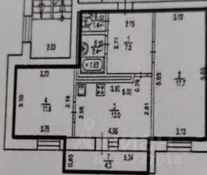 2-к кв. Башкортостан, Уфа ул. Испытателей, 21 (54.0 м) - Фото 2