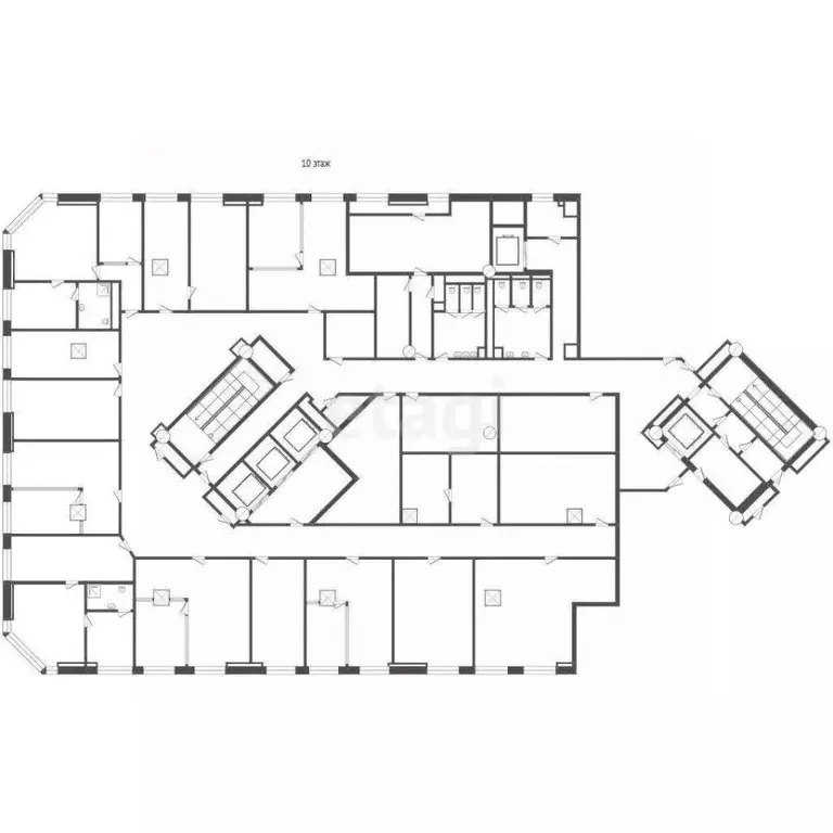 Офис в Москва 2-я Брестская ул., 8 (1005 м) - Фото 1