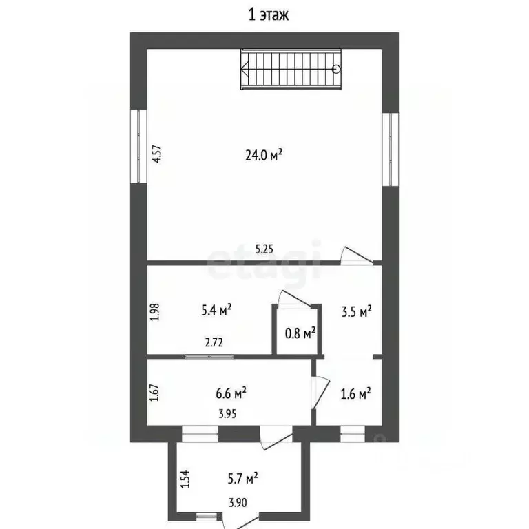 Дом в Ямало-Ненецкий АО, Новый Уренгой ул. Грибная, 14 (70 м) - Фото 2