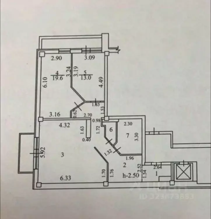 3-к кв. Иркутская область, Иркутск проезд Юрия Тена, 4 (93.9 м) - Фото 0