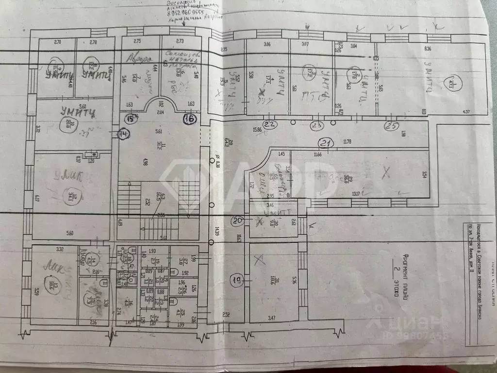 Офис в Брянская область, Брянск ул. 7-я Линия, 11 (28 м) - Фото 2