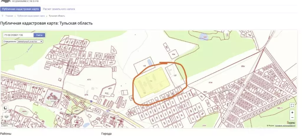 Участок в Тульская область, Заокский район, Страховское с/пос, с. ... - Фото 1