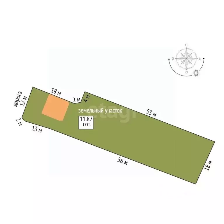Дом в Челябинская область, Сосновский муниципальный округ, Чайка СНТ ... - Фото 2