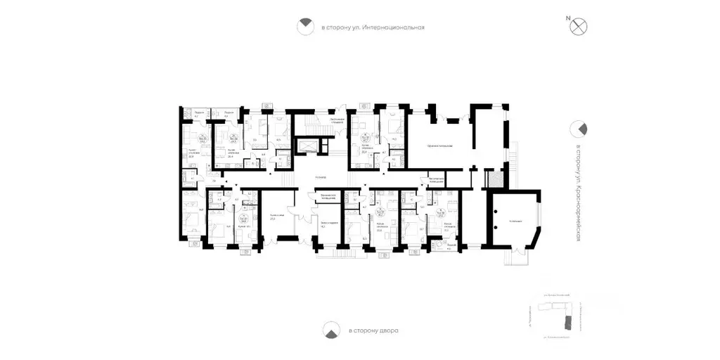 1-к кв. Коми, Сыктывкар Интернациональная ул., 200 (47.4 м) - Фото 2