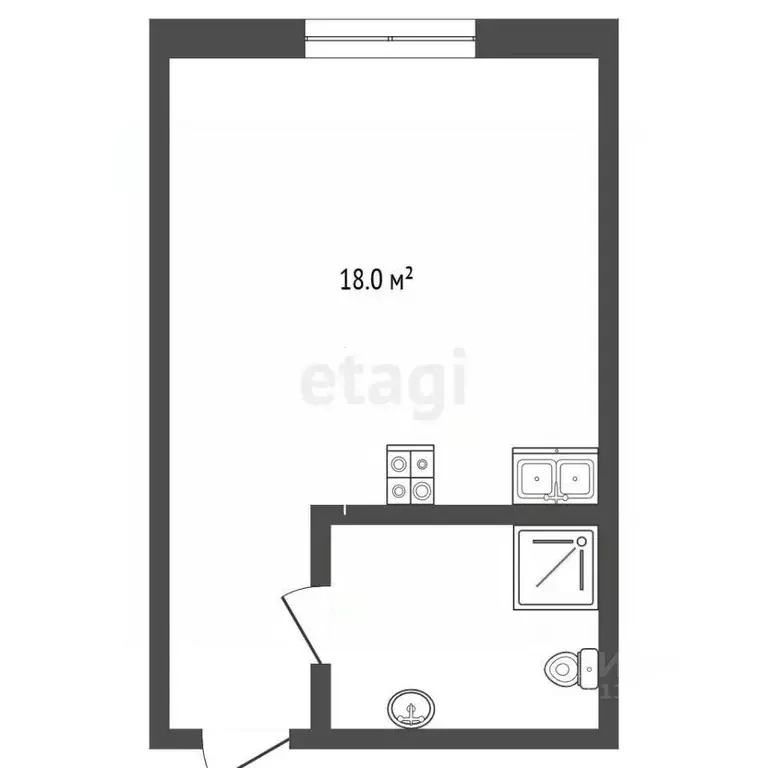 Студия Мордовия, Саранск ул. Тани Бибиной, 20А (18.0 м) - Фото 2