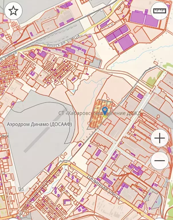Участок в Хабаровский край, Хабаровск Целинная ул. (6.5 сот.) - Фото 1