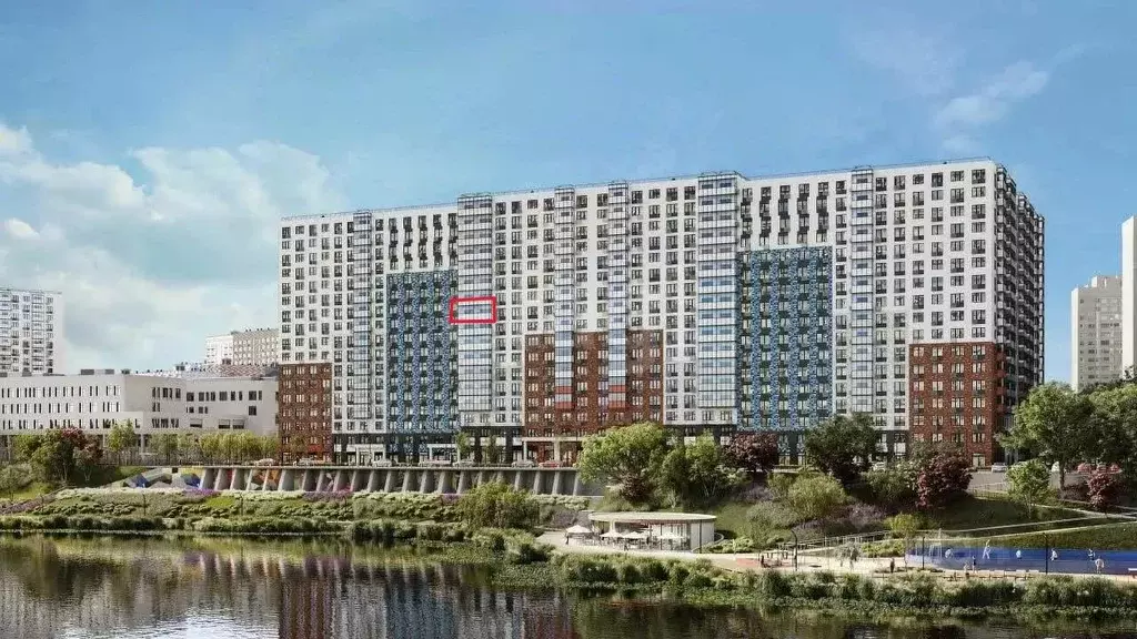 1-к кв. Московская область, Ленинский городской округ, д. Сапроново, ... - Фото 2