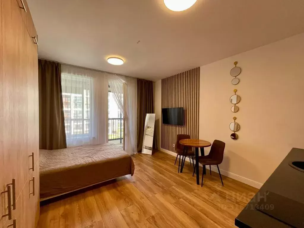 Студия Санкт-Петербург ул. Бабушкина, 55к1 (24.0 м) - Фото 0