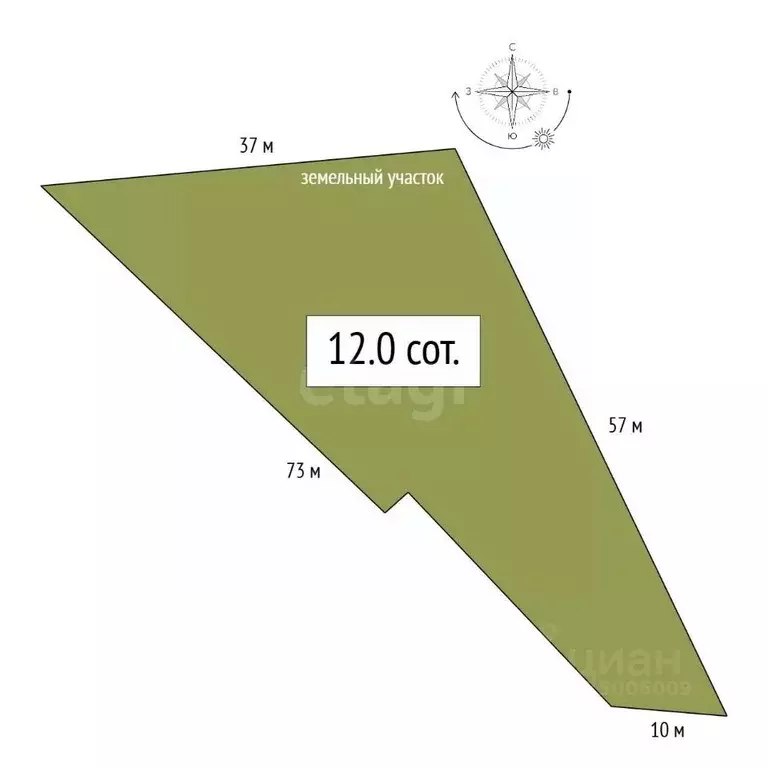 Участок в Алтайский край, Алтайский район, Айский сельсовет, с. Ая  ... - Фото 2