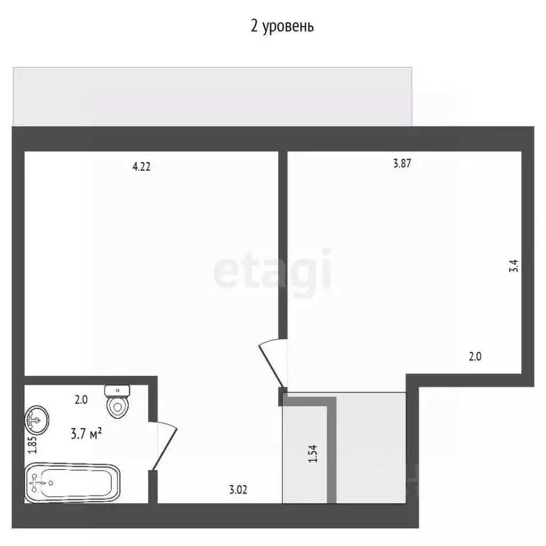 2-к кв. Владимирская область, Муром ул. Экземплярского, 10 (83.6 м) - Фото 1