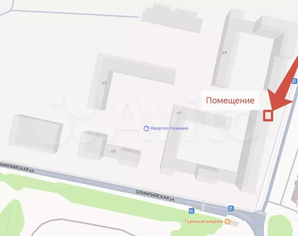 Аренда торгового помещения в ЖК  Квартал Ивакино - Фото 0