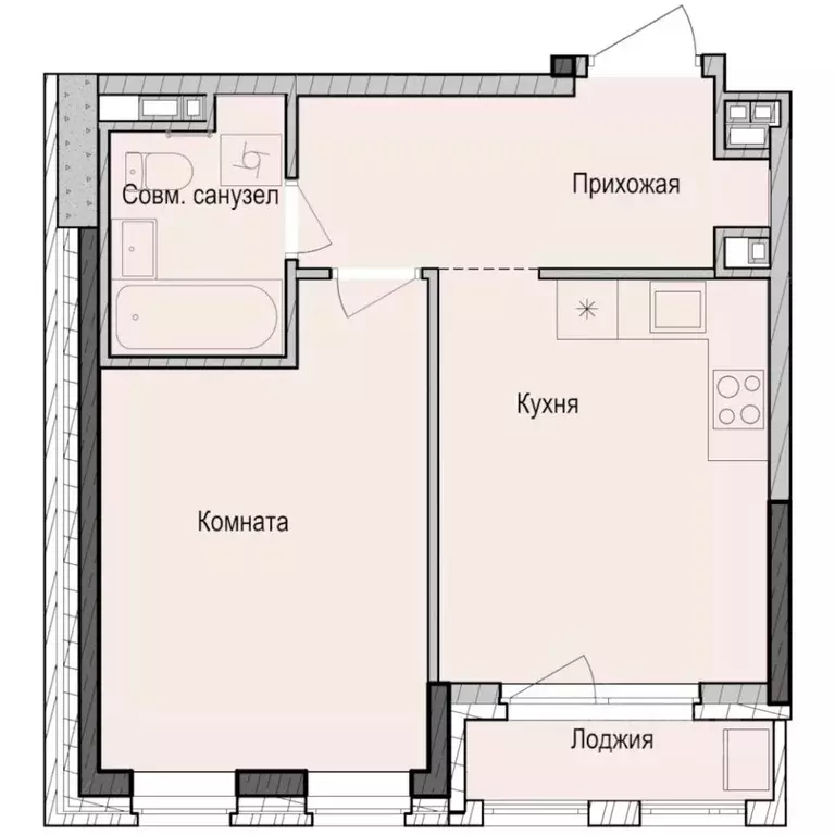 1-к кв. Татарстан, Казань Седьмое Небо жилрайон, Унай жилой комплекс ... - Фото 1