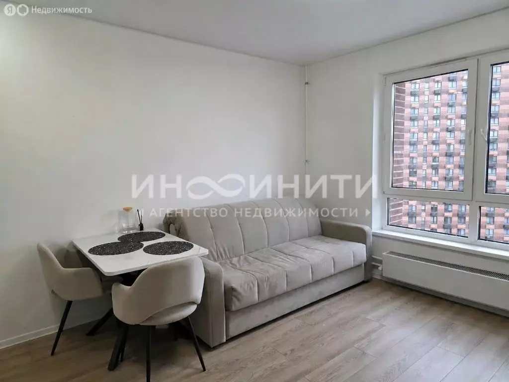 Квартира-студия: Москва, 1-й Нижнелихоборский проезд, 3 (25.5 м) - Фото 1