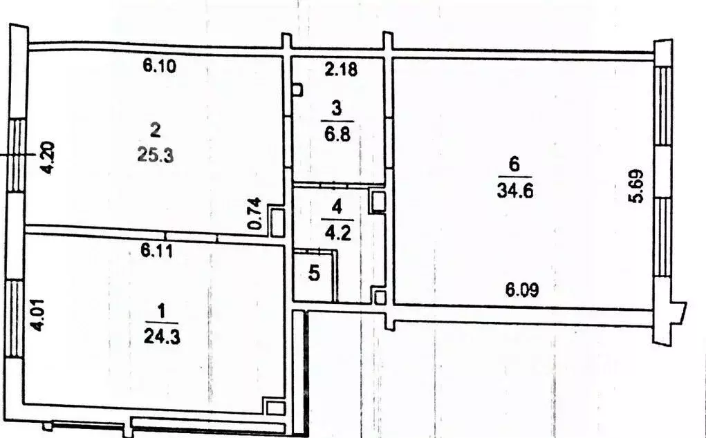 Помещение свободного назначения (78 м) - Фото 2