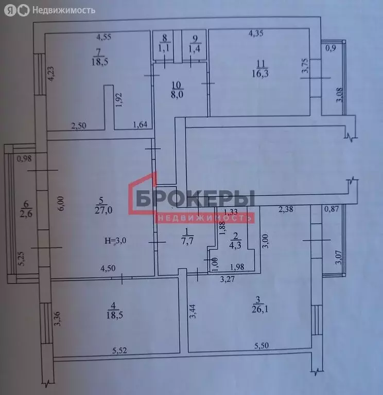 3-комнатная квартира: Севастополь, Античный проспект, 8 (133.1 м) - Фото 2