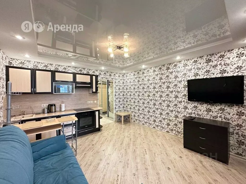 Студия Санкт-Петербург ул. Оптиков, 45к1 (25.0 м) - Фото 1