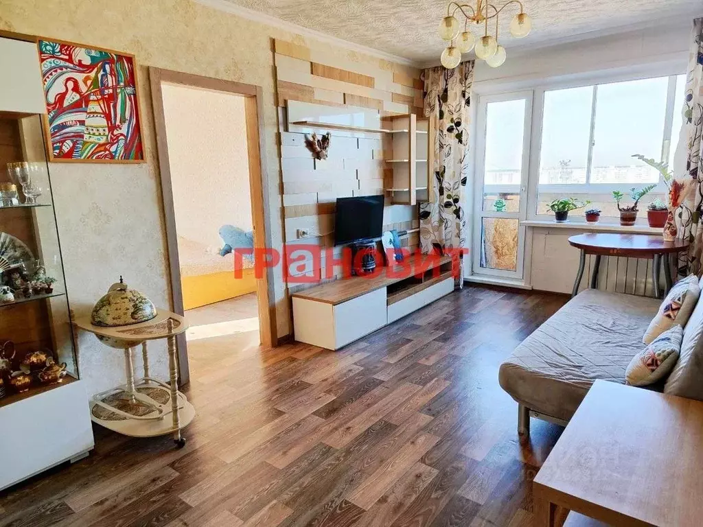 4-к кв. Новосибирская область, Новосибирск Железнодорожная ул., 8 ... - Фото 1