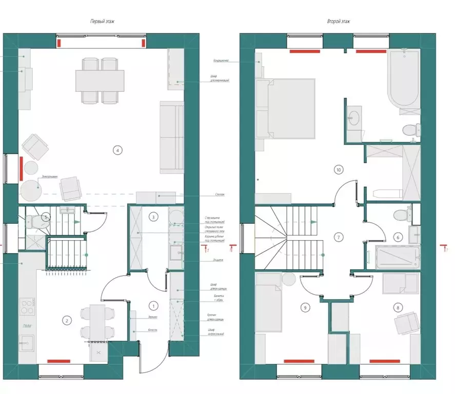 Таунхаус в Московская область, Домодедово городской округ, д. ... - Фото 0