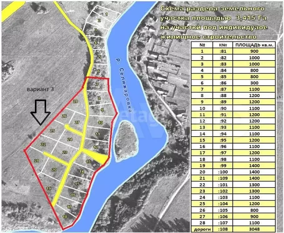 Участок 2,87га (ИЖС) - Фото 0