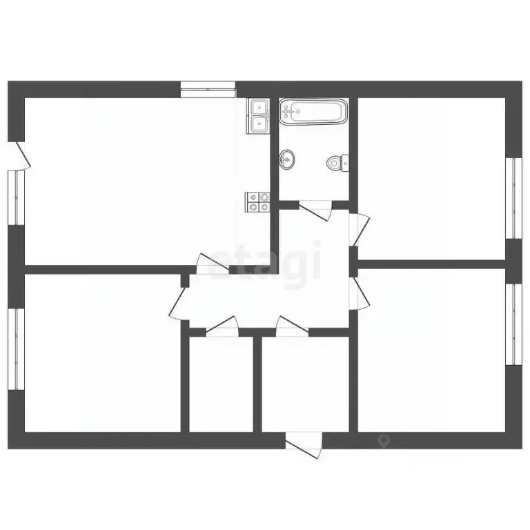 Дом в Тюменская область, Тюмень ул. Будущего (84 м) - Фото 2