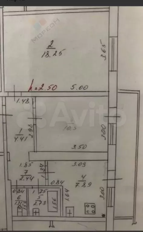 2-к. квартира, 48 м, 8/10 эт. - Фото 0