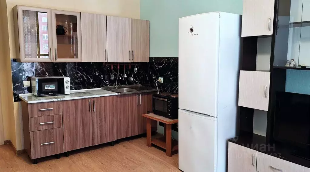 Студия Ленинградская область, Мурино Всеволожский район, ул. Шувалова, ... - Фото 2