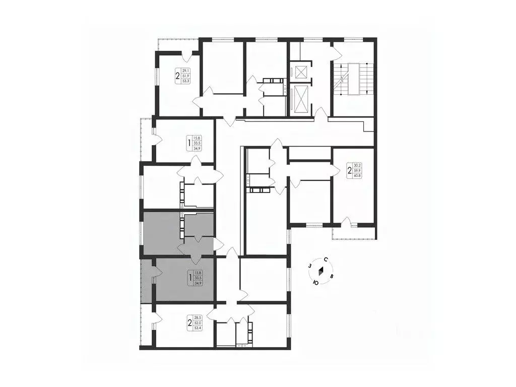 1-к кв. Воронежская область, Воронеж Первое Мая мкр, Май жилой ... - Фото 2